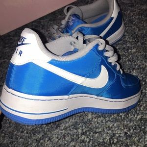 Nike Air Force 1 Grey/Blue/White (GS)